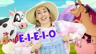 Old Macdonald Had a Farm Song for Kids | Farm Animals for Toddlers | Kids Songs