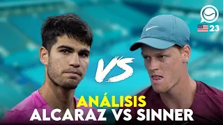 MIAMI OPEN 2023: ANÁLISIS DEL ALCARAZ-SINNER