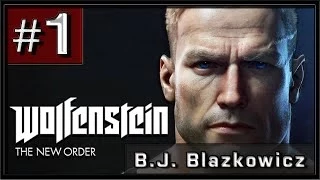 Wolfenstein: The New Order PC Gameplay 4K (Uber Difficulty) - Part 1 - BJ Blazkowicz