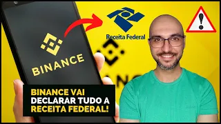 (URGENTE) BINANCE VAI INFORMAR TODAS AS SUAS TRANSÇÕES A RECEITA FEDERAL! 🚨