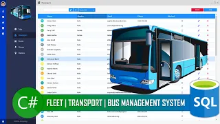 C# WinForms - Modern Transport | Bus Booking | Ticketing Management system.