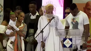 Babes Wodumo Speech Mampintsha's Funeral Service