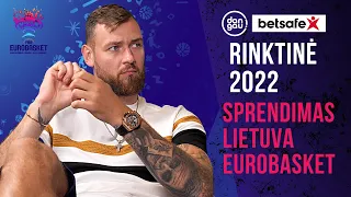 D.Motiejūno sprendimas, Lietuvos rinktinė ir Eurobasket mūšiai | „Rintkinė 22“