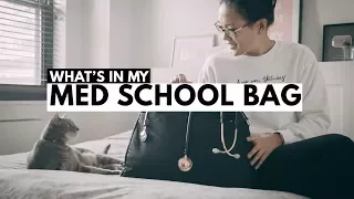 what’s in my bag: MED SCHOOL EDITION (4th year)