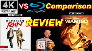 Midnight Run 4K & Wanted 4K UltraHD Review & Exclusive 4K vs Blu Ray Image Comparison Analysis Shout