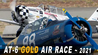 AIR RACE! Reno T-6 GOLD, 2021 - Spectacular Sound with announcer!