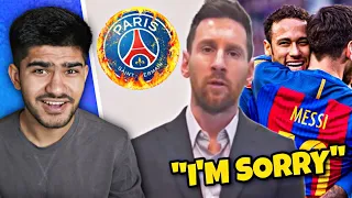 Messi APOLOGISED to PSG!😱