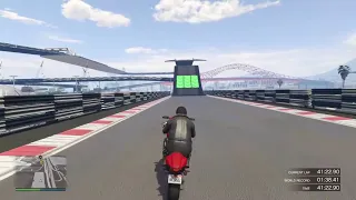 GTA 5 Bike Stunt Gliding Win