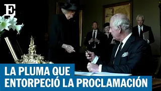 Carlos III y la "maldita tinta" en su proclamación en Irlanda del Norte | EL PAÍS