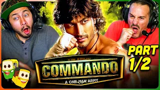 COMMANDO: A ONE MAN ARMY Movie Reaction Part (1/2)! | Vidyut Jammwal | Jaideep Ahlawat