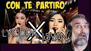 LYODRA X ISYANA SARASVATI - time to say goodbye (con te partiro') singer reaction