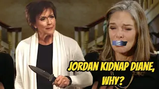 YR Spoilers Jordan breaks in and kidnaps Diane in the bedroom - sending threatening letters to Jack