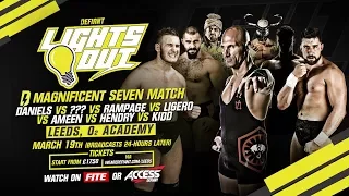 Magnificent 7 Match Returns Tomorrow Night in Leeds! (March 19)