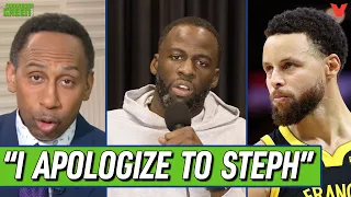 Draymond Green apologizes to Steph Curry for Stephen A. Smith questioning his leadership of Warriors