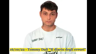 16/10/22 - Tommy Dali "Il diario degli errori"