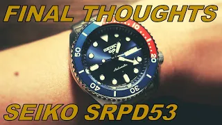 Seiko SRPD 53 Final Thoughts
