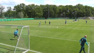 VfL Wolfsburg: Torschussübungen für die Relegation gegen Eintracht Braunschweig