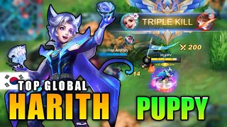 11 Minute Full Item! Harith Fast Rotation Gameplay [Top Global Harith] By PUPPY - MLBB