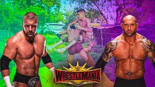 WRESTLEMANIA FULL MATCH- TRIPLE H vs  THE BATISTA 2021