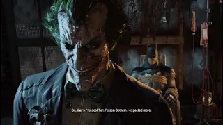 Batman arkham City Joker poison s Batman scene