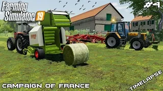 Mowing & baling hay | Campaign Of France | Farming Simulator 2019 | Episode 4