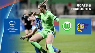 HIGHLIGHTS | VfL Wolfsburg - St. Pölten -- UEFA Women's Champions League 2022-23 (Deutsch)