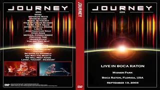 Journey ~ Live in Boca Raton, FL September 13, 2003 Steve Augeri [Video]