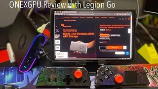ONEXGPU Review with Legion Go - Should you buy? Cyberpunk 2077 Round 2 Benchmark Bonus