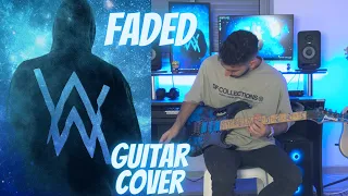 Alan Walker - Faded - Electric Guitar Cover ( Rock  Cinematic )