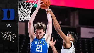 Duke vs. Wake Forest Men's Basketball Highlights (2020-21)