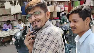 Walk Through Abdul Rehman Street-Crawford Market Mumbai | Walk Mumbai's Busy Best Street Shopping |