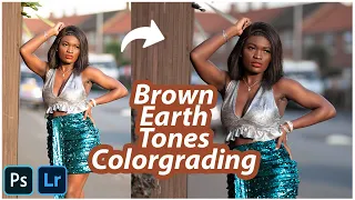 Easy Brown Earth Tones or Chocolate Colorgrading. + FREE PRESET