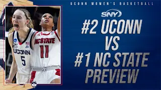 The key to No. 2 UConn and No. 1 NC State's Elite 8 matchup | UConn Huskies | SNY