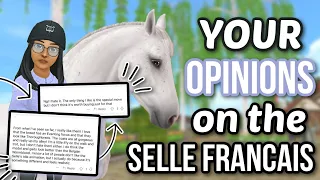 Reading YOUR Opinions on the NEW Selle Français! 💬 (Before Release) - Discussions w/ Del #1