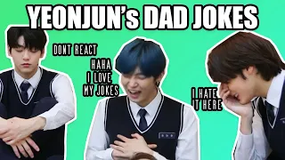 yeonjun and his dad jokes / puns (feat  the other members jokes)