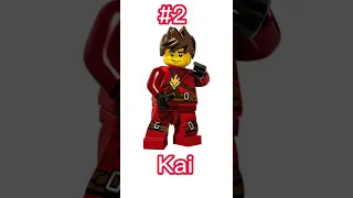 My Top 5 Favourite Lego Ninjago Characters #ninjago #shorts