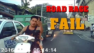 Counterflow Road Rage Fail