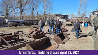 Turner Bros Inc. Retirement Auction skid steers - Purple Wave Auction