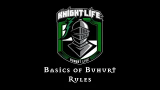 The Basics Of Buhurt - Rules