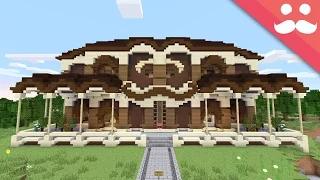 Transforming GRIAN'S MINECRAFT MANSION With Redstone!