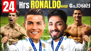 1 DAY like "CRISTIANO RONALDO"-EATING and TRAINING like RONALDO for 24 HOURS-CR7 SECRETS REVEALED.