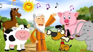 🐷🐮🐶🐱 En el Arca de Noé - Sonidos de los Animales (canciones infantiles) - Estimulación Temprana