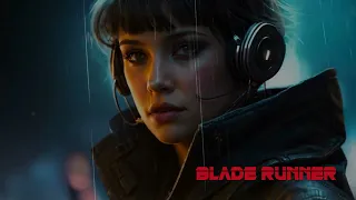 1 HOUR BLADE RUNNER/CYBERPUNK GIRLS 😳😲👀 (AMBIENT/CHILLOUT/MEDITATION SCREEN SAVER) 4K