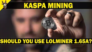 Kaspa mining LOLMINER 1.65A major improvements - Hashrate and overclock settings