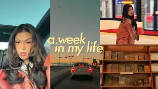 a week in my life VLOG | getting my hair done, grocery haul, workout