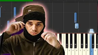 (Easy) YEAT GET BUSY Piano Tutorial