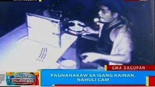 BP: Pagnanakaw sa isang kainan, nahuli cam