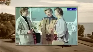 Soviet fashion style in the late 1950s