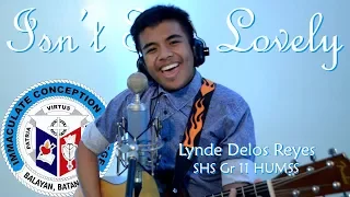 Isn't She Lovely - Lynde Delos Reyes (COVER)