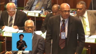 Fijian Minister for Defence informs Parliament on Pay for Special Constables